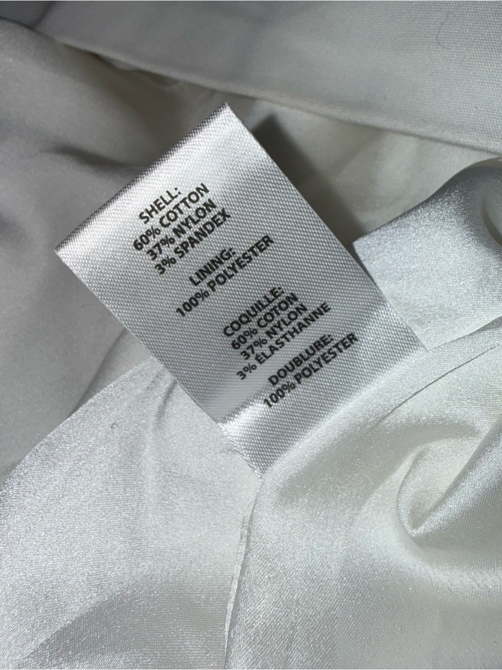 NWT Ramy Brook Eliza Dress Ivory White Gold Chain Belt Button Front Mini 2 - Picture 7 of 7